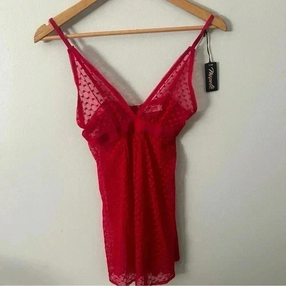 NWT Mapale Babydoll with baby hearts S/M - Picture 3 of 6
